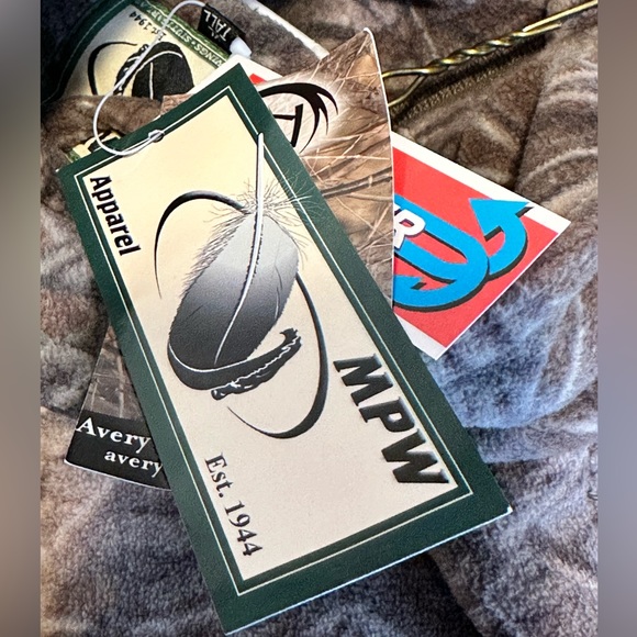 Mack’s Prairie Wings MPW Duck Hunting Camo Fleece Pullover NWT XL Tall - Picture 12 of 15